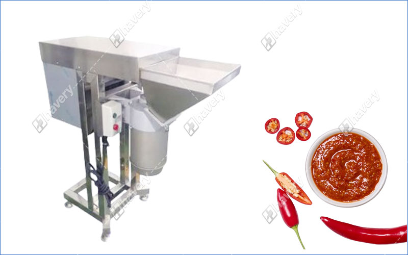 chili pureeing machine 