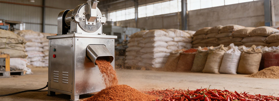 chilli powder grinding machine details