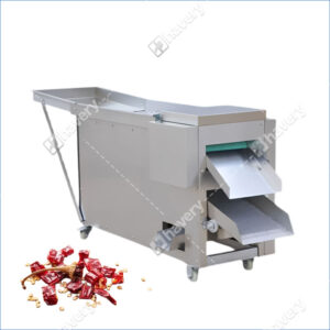 professional dried chili cutting and deseeding machine