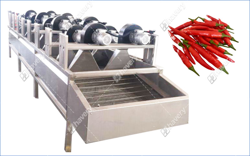 fresh chili de watering machine
