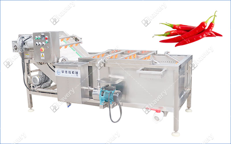fresh chili vegetable washing machine
