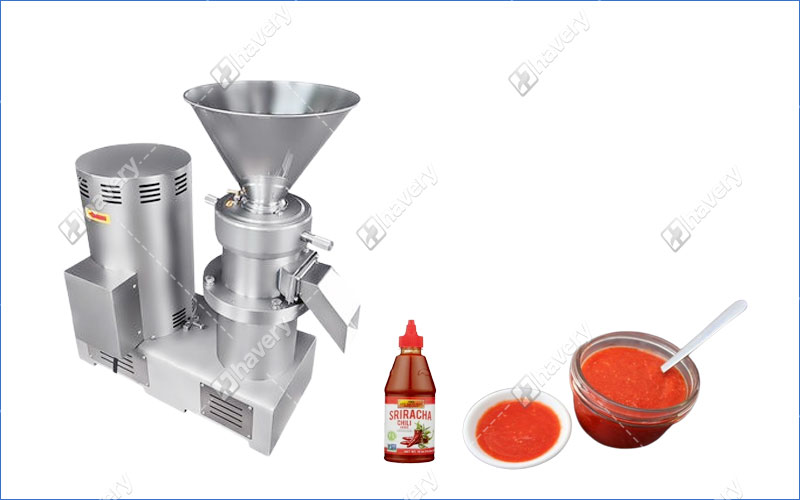 pepper hot chili sauce grinder machine 